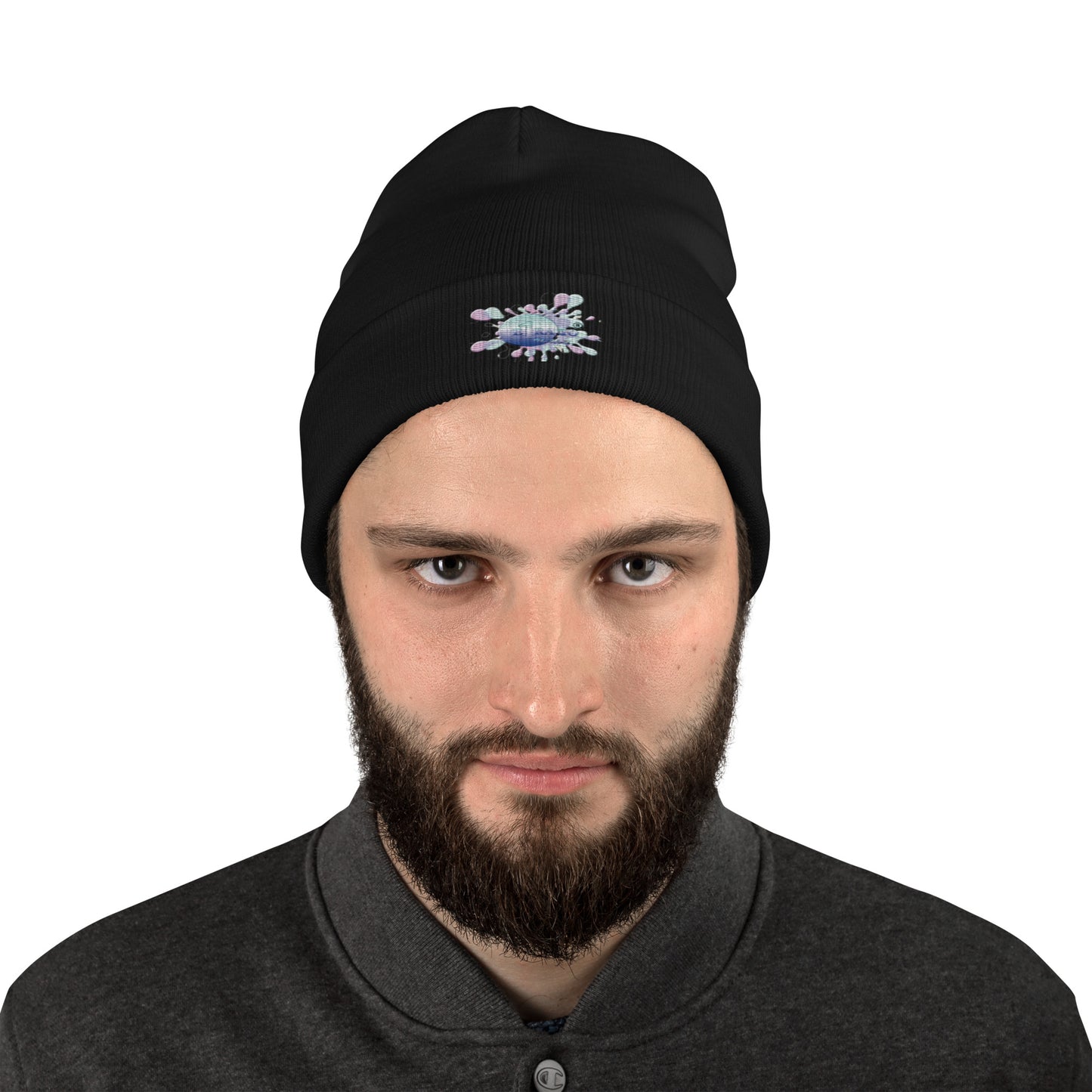 E1Radio Embroidered Beanie