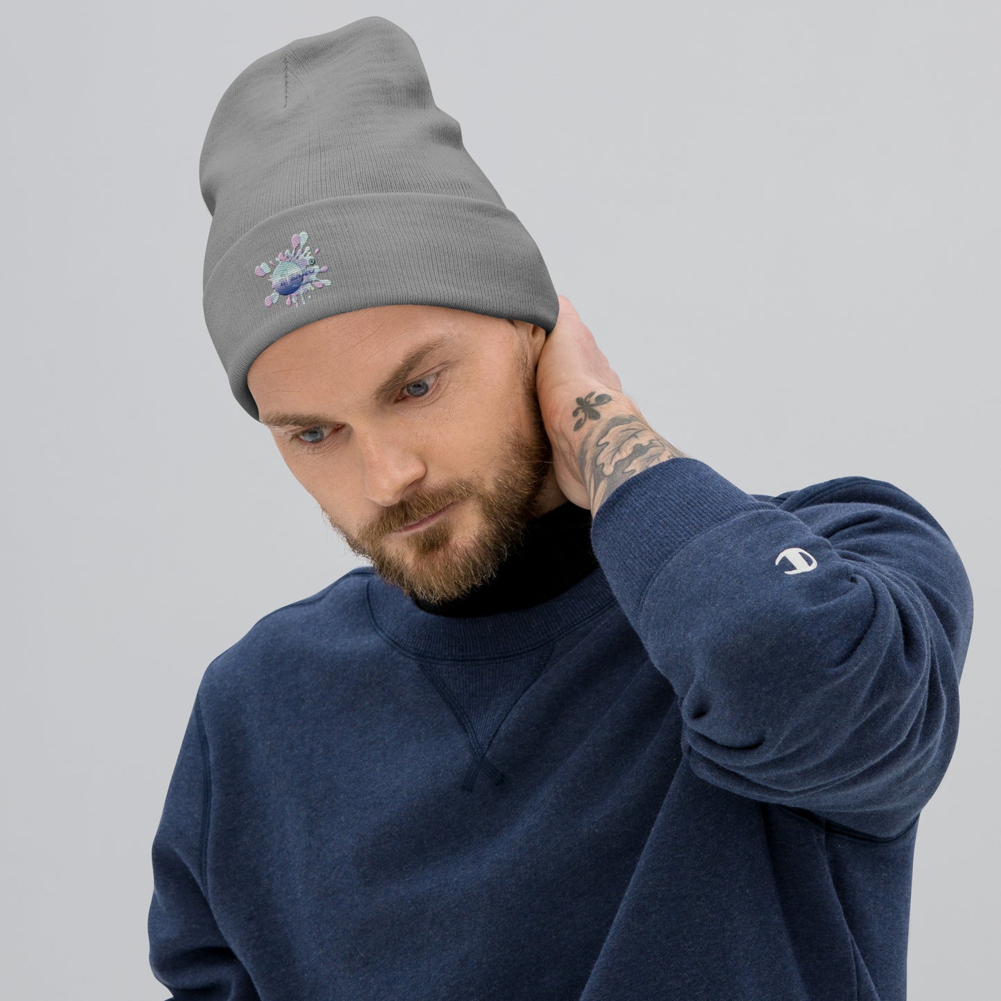 E1Radio Embroidered Beanie