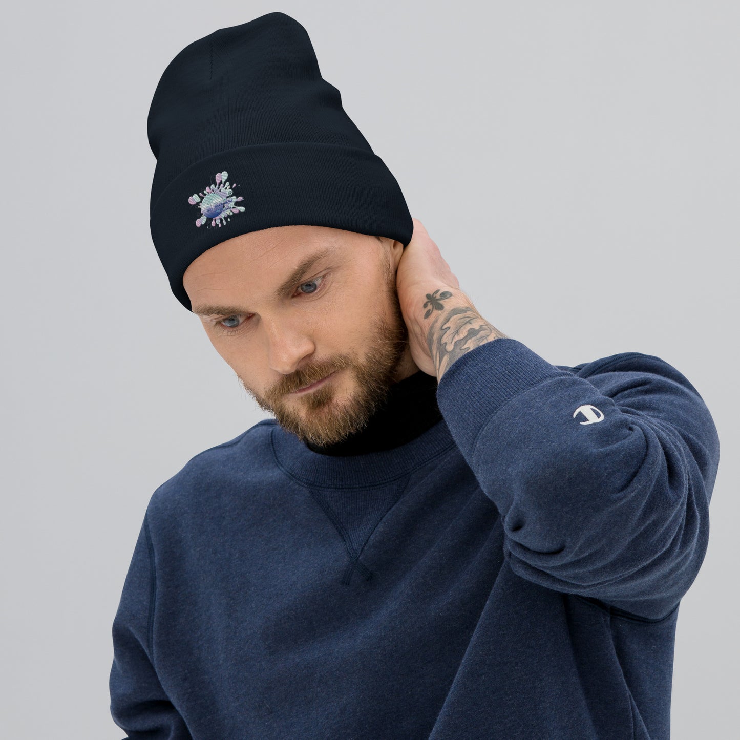 E1Radio Embroidered Beanie