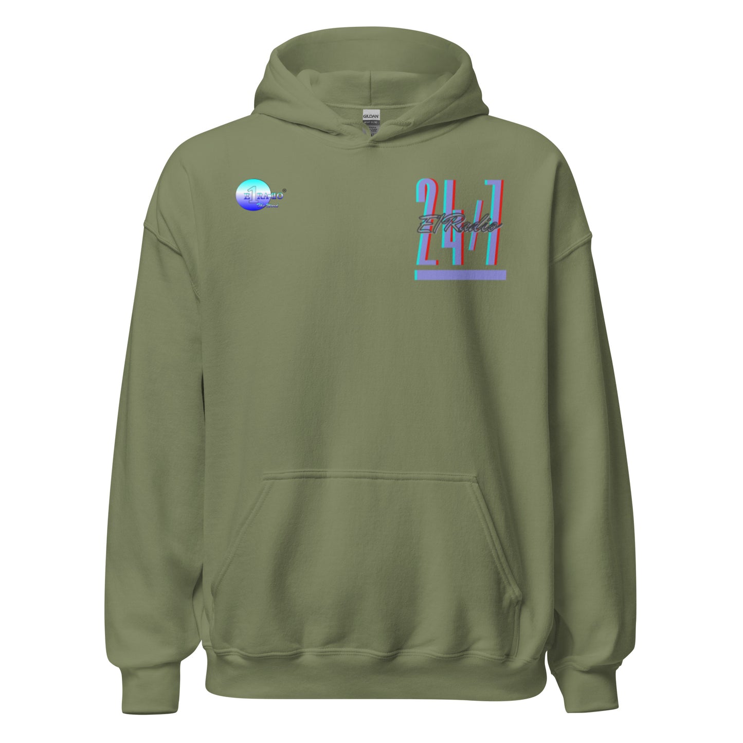 24/7 E1Radio Hoodie - Unisex