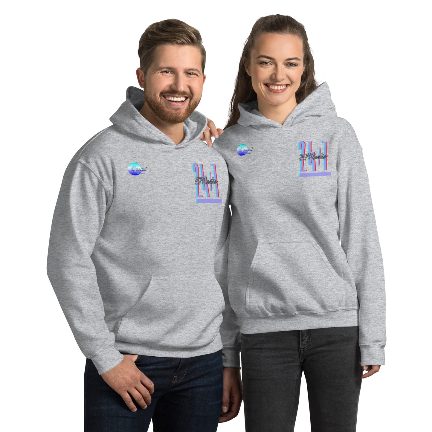 24/7 E1Radio Hoodie - Unisex