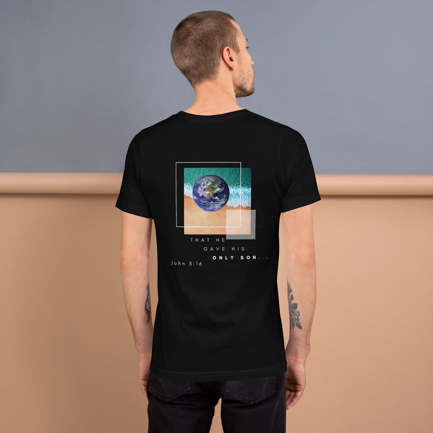 Faith Healing Second Chances Signature Collection For God so Loved the World T- Shirt  (Not Trademarked)