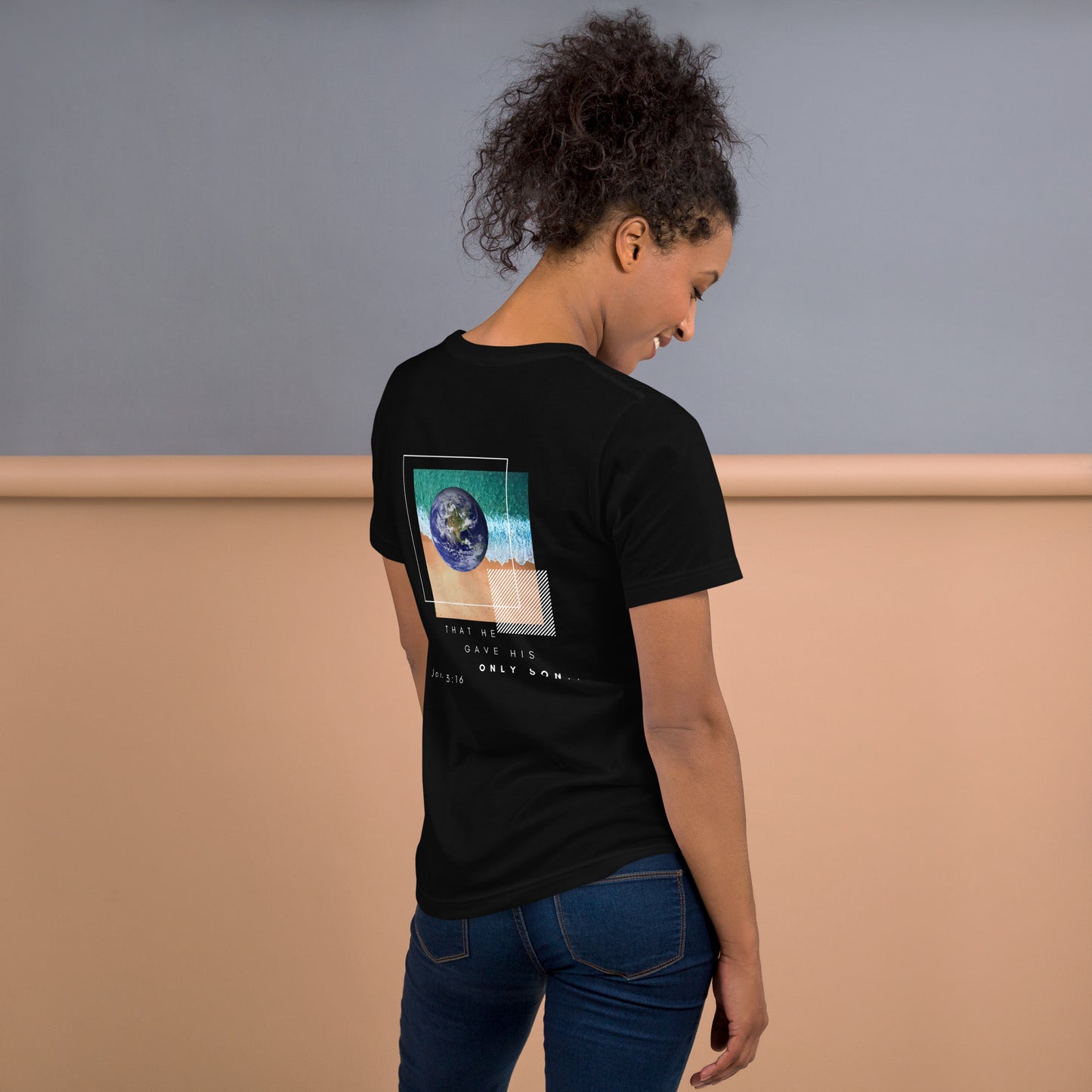 Faith Healing Second Chances Signature Collection For God so Loved the World T- Shirt  (Not Trademarked)
