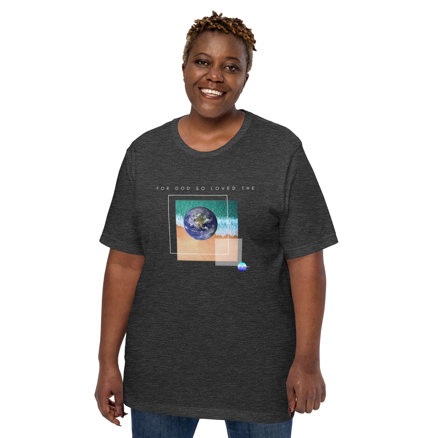 Faith Healing Second Chances Signature Collection For God so Loved the World T- Shirt  (Not Trademarked)