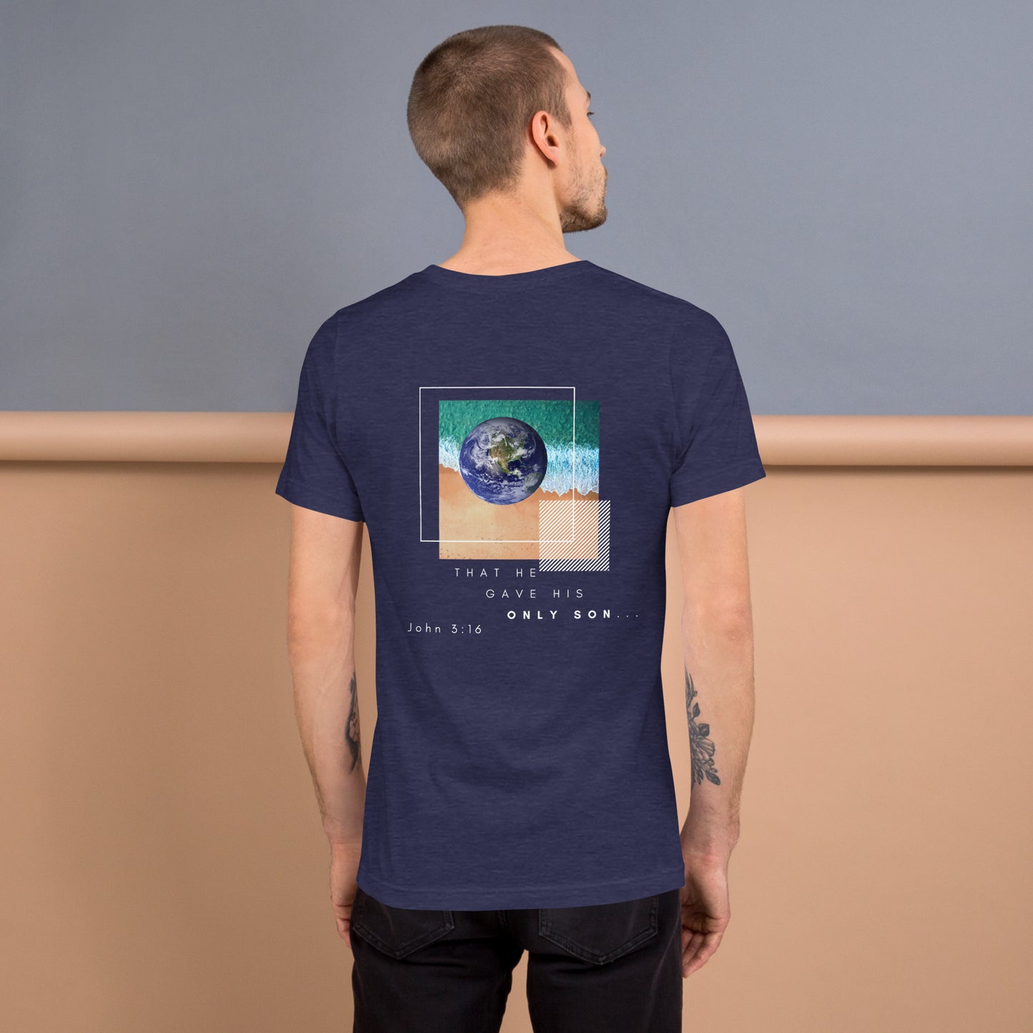 Faith Healing Second Chances Signature Collection For God so Loved the World T- Shirt  (Not Trademarked)