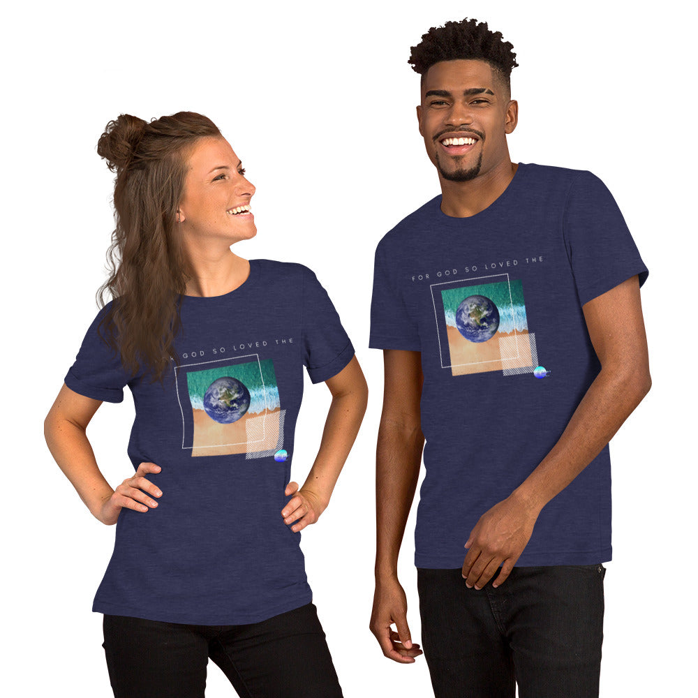 Faith Healing Second Chances Signature Collection For God so Loved the World T- Shirt  (Not Trademarked)